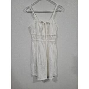 Billabong Women's White Dress size Large Sundress Cotton‎ #15